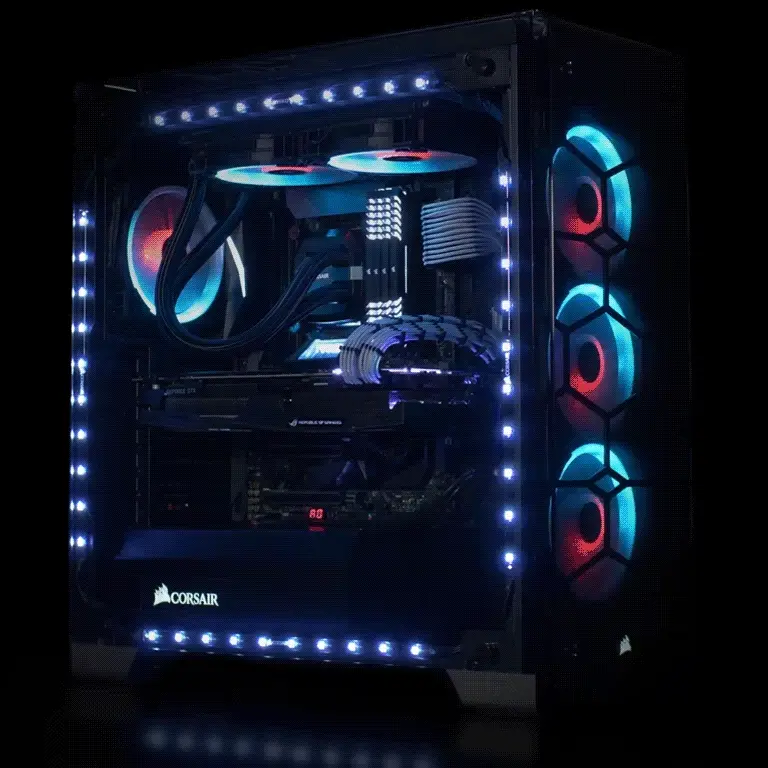 Готовая игровая сборка с RGB-подсветкой